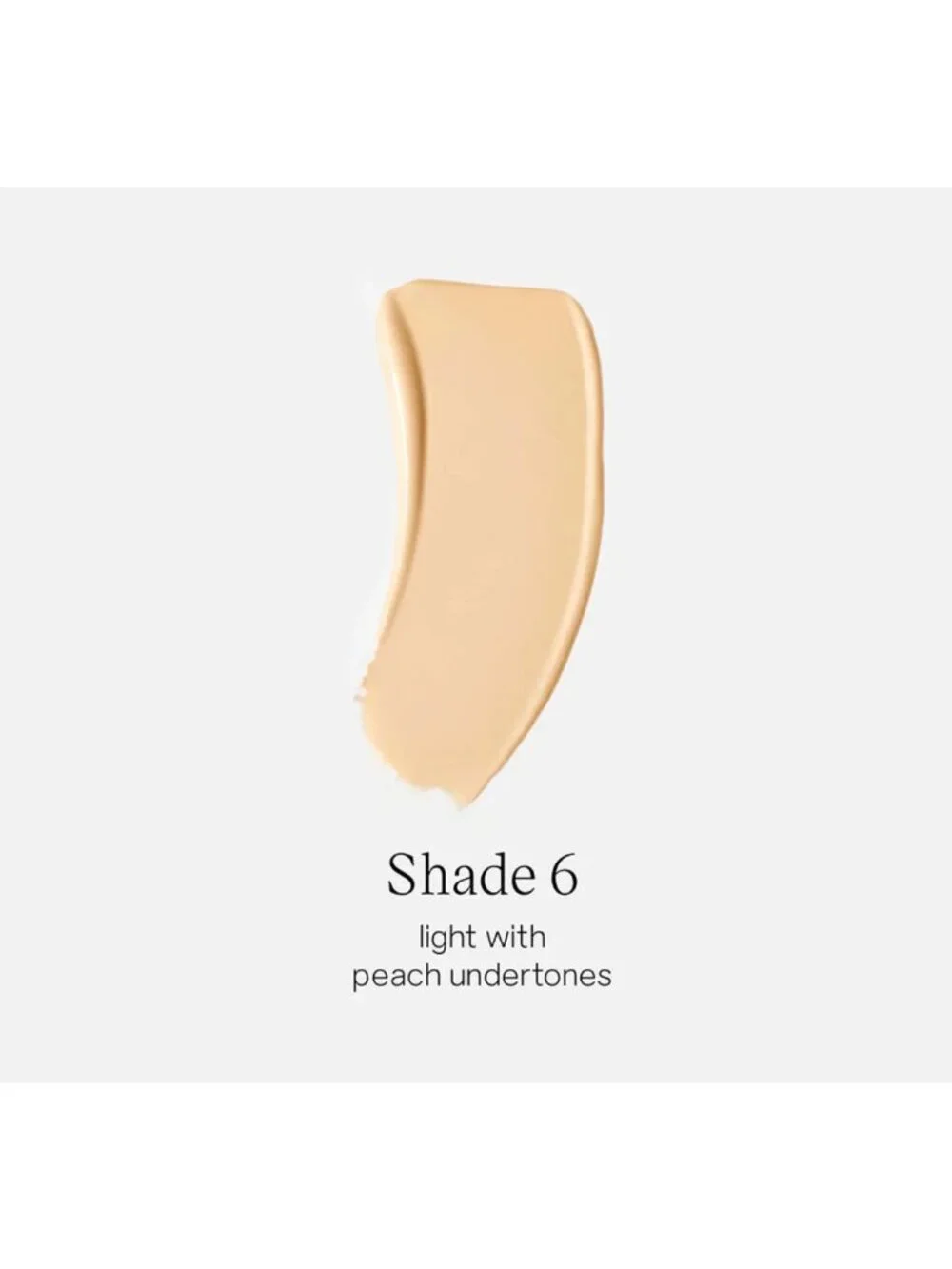 SAIE Glowy Super Skin Lightweight Luminous Foundation '6' NEW $40